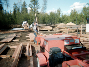 Milling Western Red Cedar Lumber